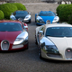 Illustration for article titled Four Bugatti Veyron Centenaires Add Splash Of Pseudo-Historical Color